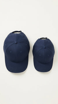 Navy — both caps, birds eye view